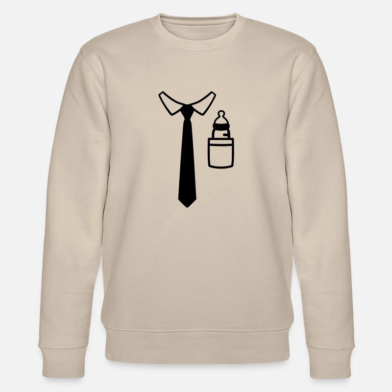 Vater - Stanley/Stella Unisex Bio-Sweatshirt CHANGER  - Beige
