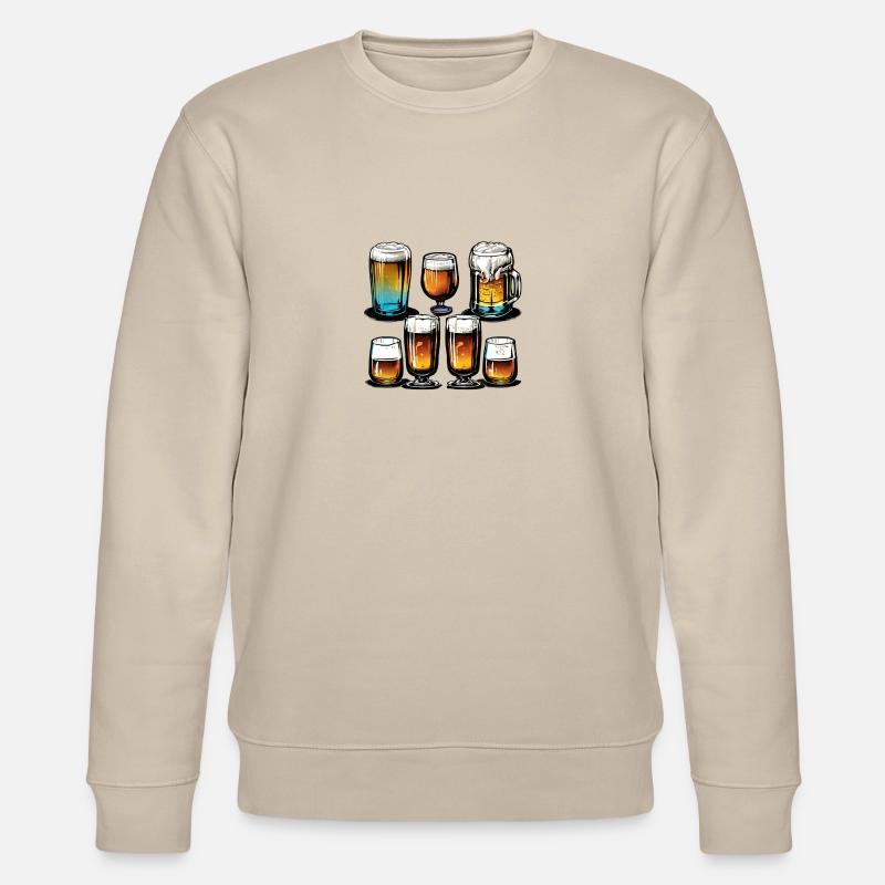 Bierglas - Stanley/Stella Unisex Bio-Sweatshirt CHANGER  - Beige