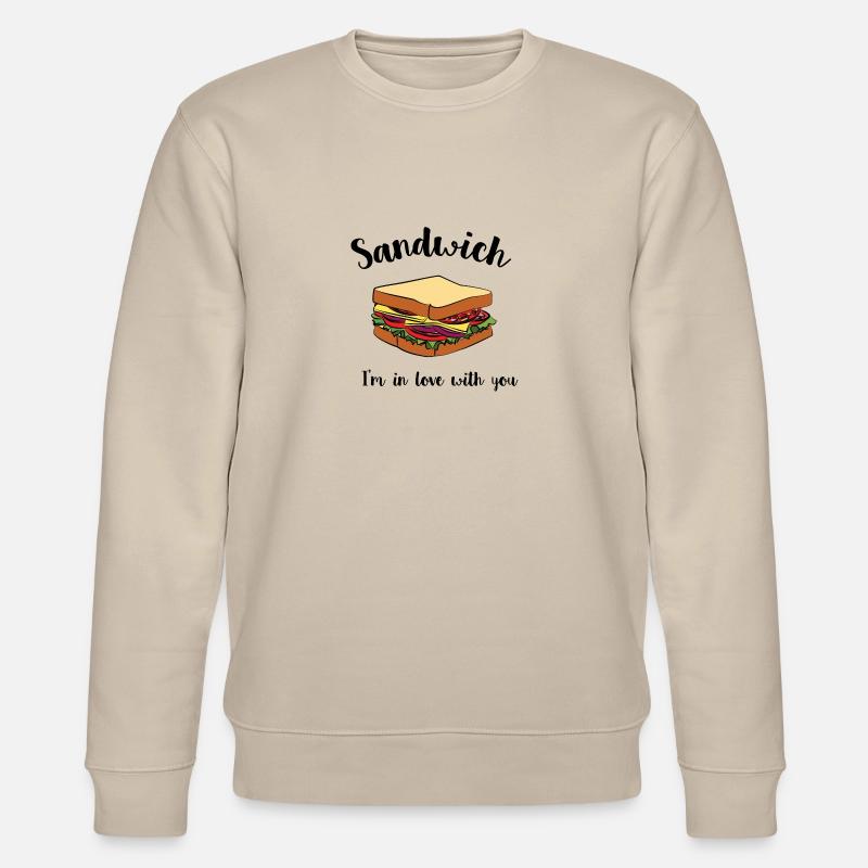 Sandwich - Stanley/Stella Unisex Bio-Sweatshirt CHANGER  - Beige
