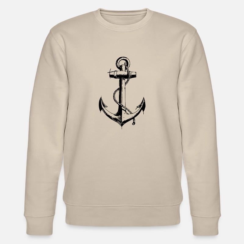 Ahoy - Stanley/Stella Unisex Bio-Sweatshirt CHANGER  - Beige