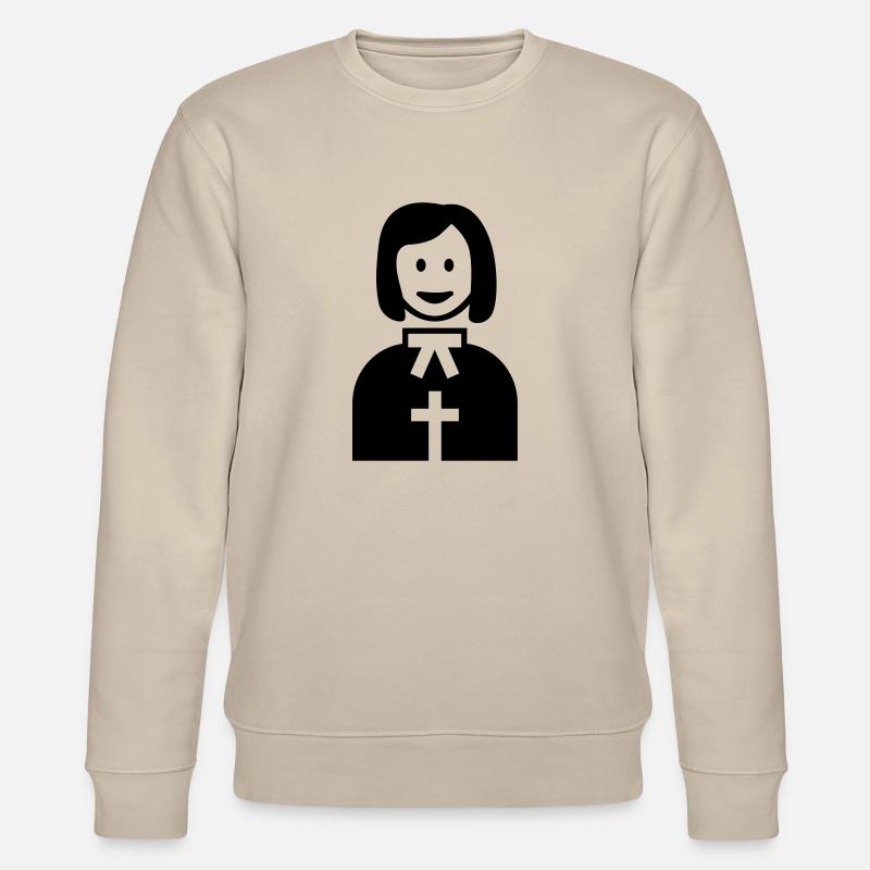 Pastorin - Stanley/Stella Unisex Bio-Sweatshirt CHANGER - Beige