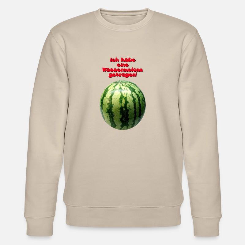 wassermelone getrage - Stanley/Stella Unisex Bio-Sweatshirt CHANGER  - Beige