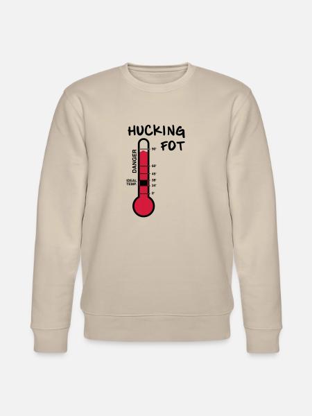 Thermometer HUCKING FOT - Stanley/Stella Unisex Bio-Sweatshirt CHANGER  - Beige