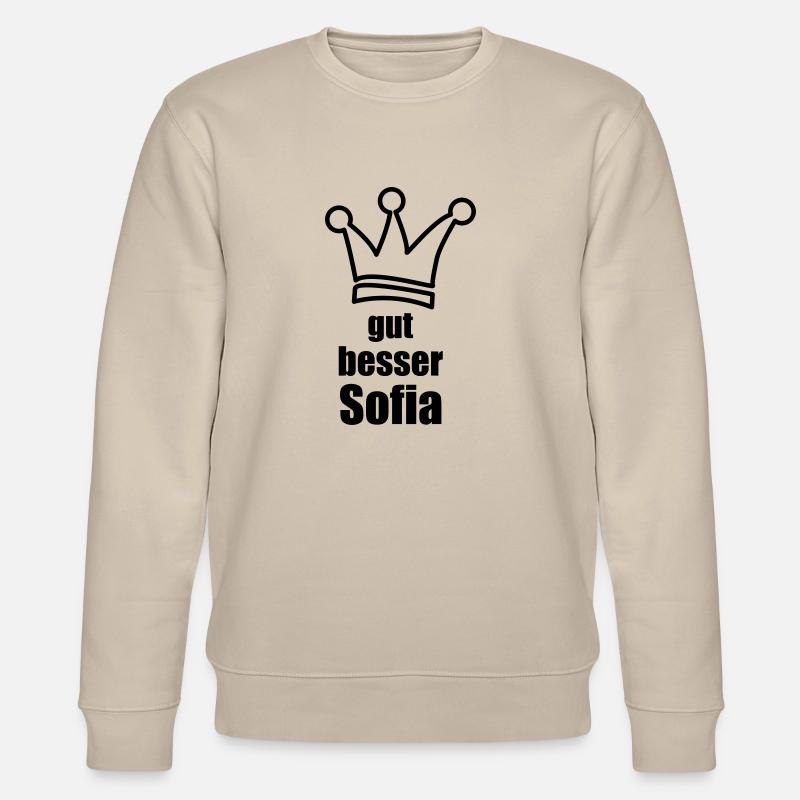 Sofia - Stanley/Stella Unisex Bio-Sweatshirt CHANGER  - Beige