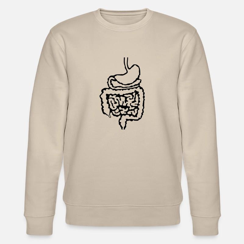 doctor_intestine_d1 - Stanley/Stella CHANGER Unisex Organic Sweatshirt - beige