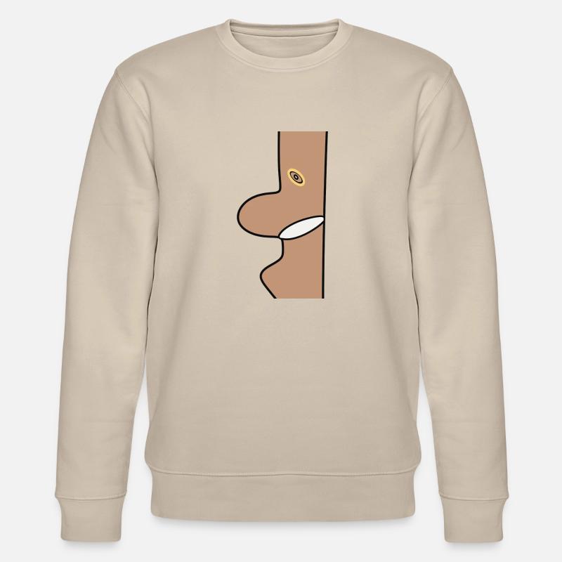 Schlumpfbein - Stanley/Stella Unisex Bio-Sweatshirt CHANGER  - Beige