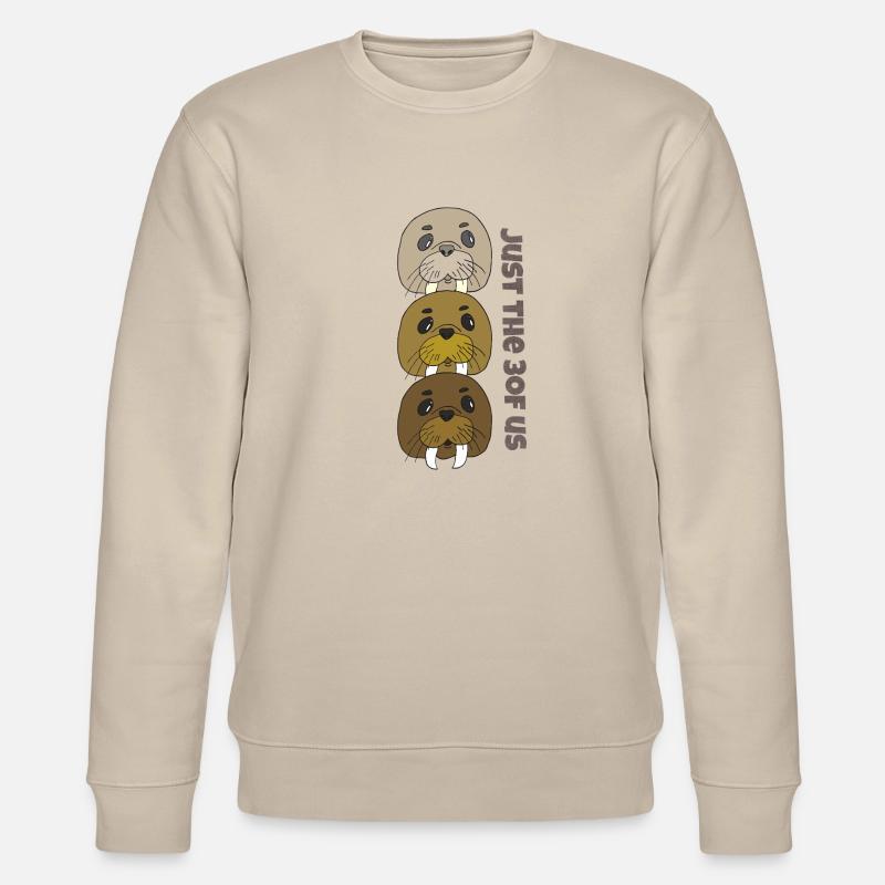 Morse Juste nous 3 - Sweat bio CHANGER Stanley/Stella Unisexe - beige