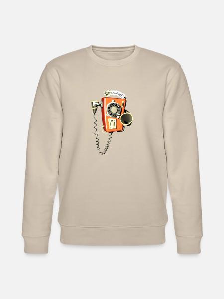 Ringlord phone wall phone - Stanley/Stella CHANGER Unisex Organic Sweatshirt - beige