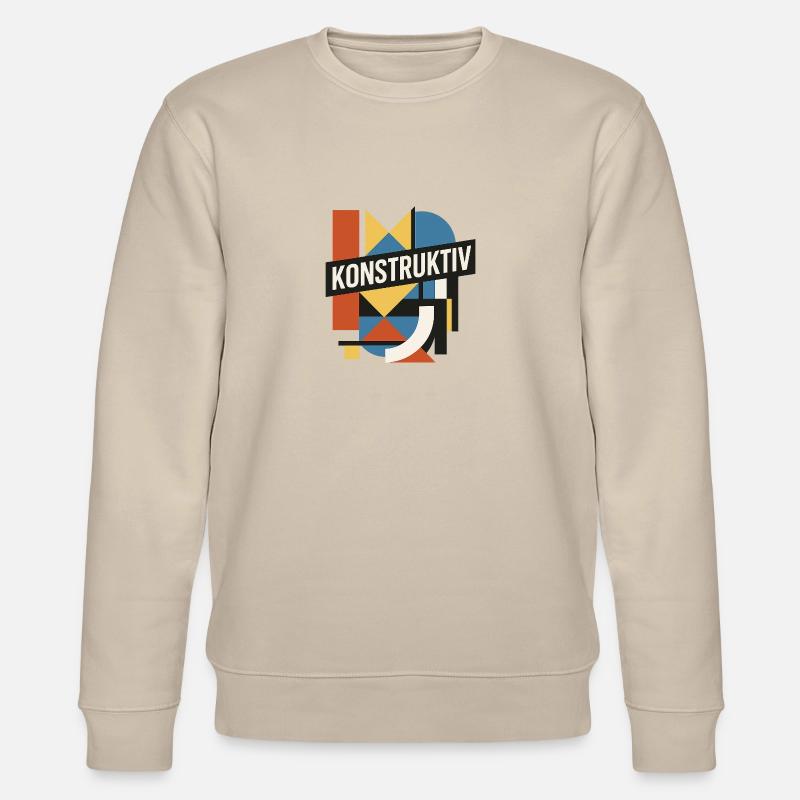 konstruktiv - Stanley/Stella Unisex Bio-Sweatshirt CHANGER  - Beige