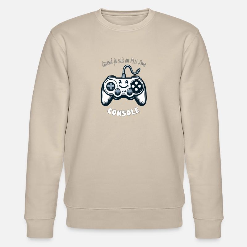 Konsole - Stanley/Stella Unisex Bio-Sweatshirt CHANGER  - Beige
