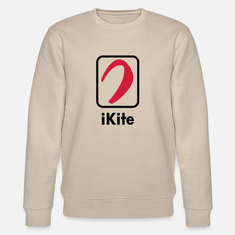 i_kite_kite_vec_2 fr - Sweat bio CHANGER Stanley/Stella Unisexe - beige