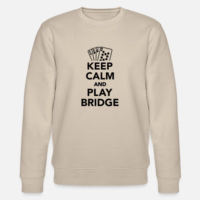 Bridge - Stanley/Stella Unisex Bio-Sweatshirt CHANGER  - Beige