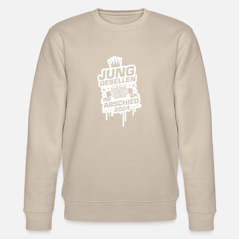 Junggesellen Abschied 2024 - Stanley/Stella Unisex Bio-Sweatshirt CHANGER  - Beige