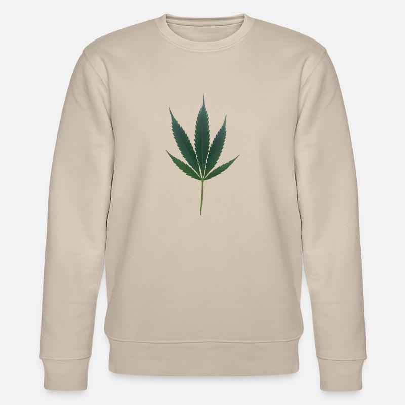 C’est l’heure du cannabis - Sweat bio CHANGER Stanley/Stella Unisexe - beige