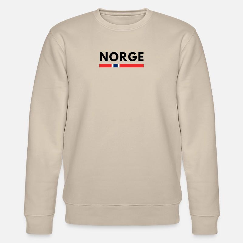 Norwegen - Stanley/Stella Unisex Bio-Sweatshirt CHANGER  - Beige