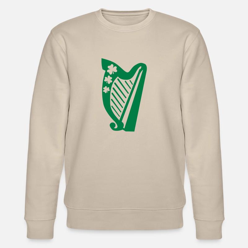 Irish harp - Sweat bio CHANGER Stanley/Stella Unisexe - beige