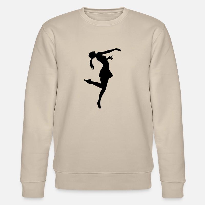 Dance Female de - Stanley/Stella Unisex Bio-Sweatshirt CHANGER  - Beige