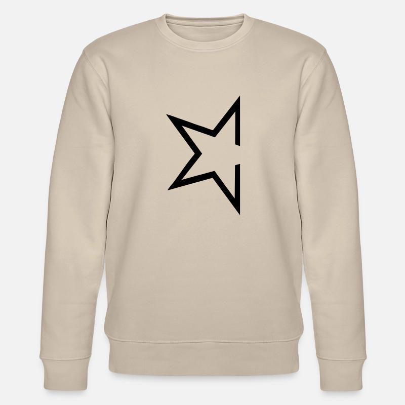star - Stanley/Stella Unisex Bio-Sweatshirt CHANGER  - Beige