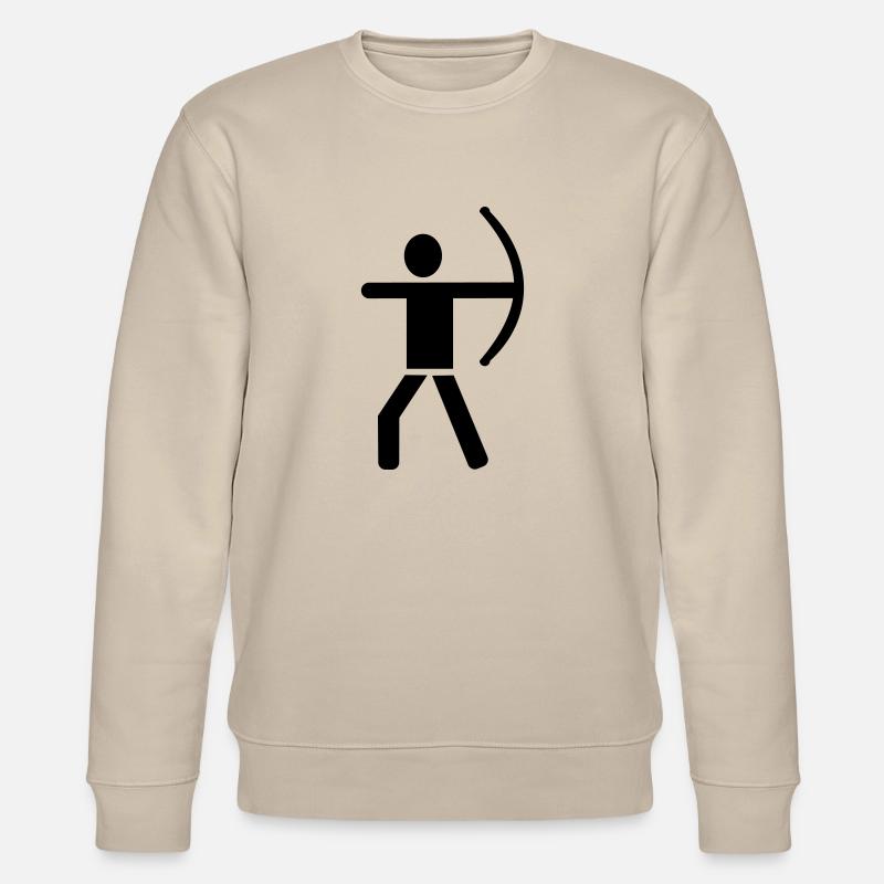 Tir à l'arc - Sweat bio CHANGER Stanley/Stella Unisexe - beige