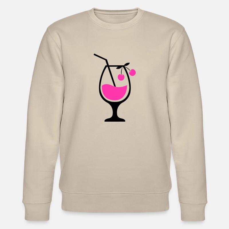 cocktail 01 - Stanley/Stella Unisex Bio-Sweatshirt CHANGER  - Beige