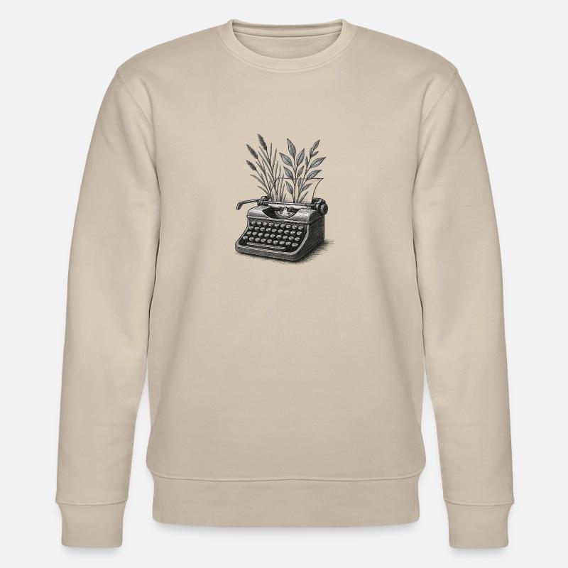 Lebendige Briefe - Stanley/Stella Unisex Bio-Sweatshirt CHANGER  - Beige