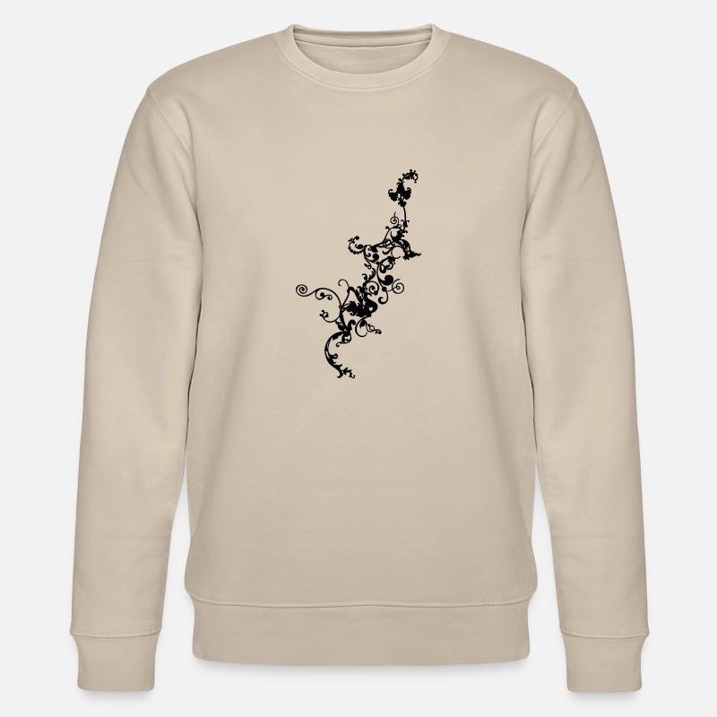 Floral Ornament - Stanley/Stella Unisex Bio-Sweatshirt CHANGER  - Beige