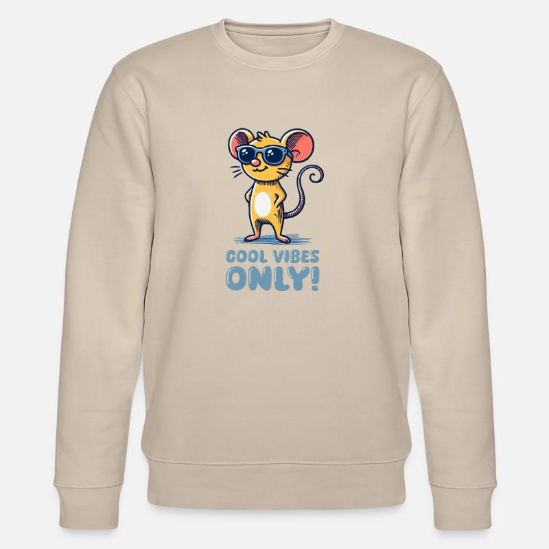 Lunettes de soleil souris cool - Sweat bio CHANGER Stanley/Stella Unisexe - beige