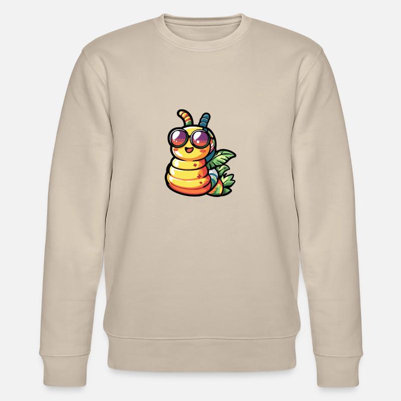 Worm Comic Holiday - Sweat bio CHANGER Stanley/Stella Unisexe - beige