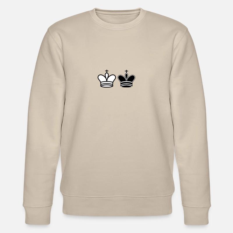 schach King - Stanley/Stella Unisex Bio-Sweatshirt CHANGER  - Beige