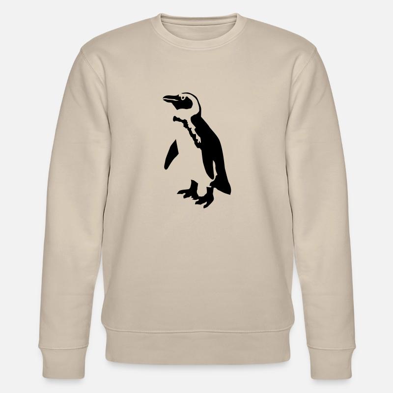 Pinguin - Stanley/Stella Unisex Bio-Sweatshirt CHANGER  - Beige