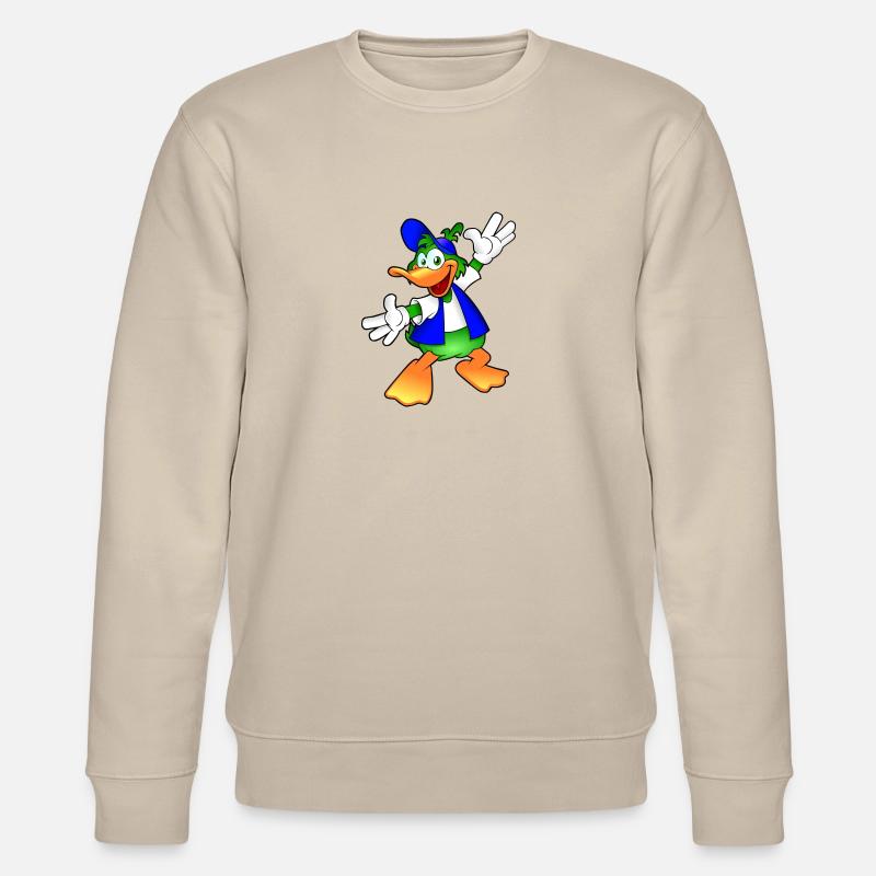 Ente Comic - Stanley/Stella Unisex Bio-Sweatshirt CHANGER  - Beige