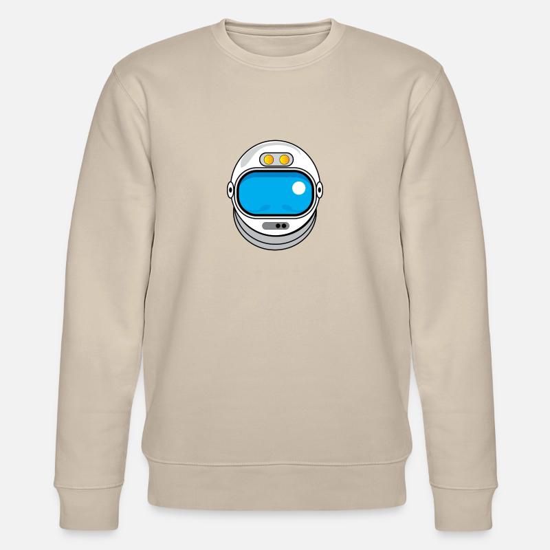 Spacehelmet - Stanley/Stella Unisex Bio-Sweatshirt CHANGER  - Beige