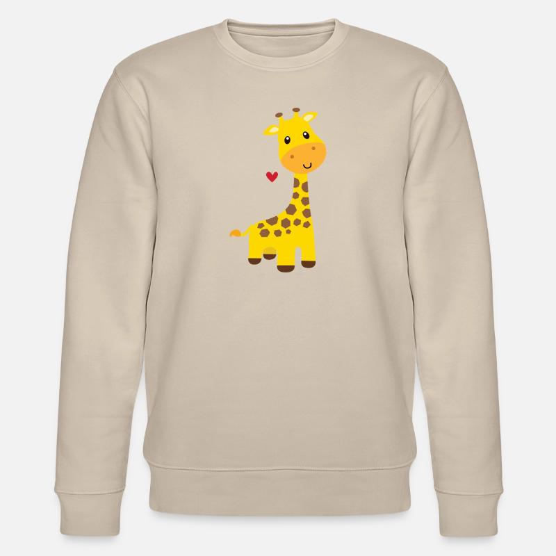 Girafe - Sweat bio CHANGER Stanley/Stella Unisexe - beige