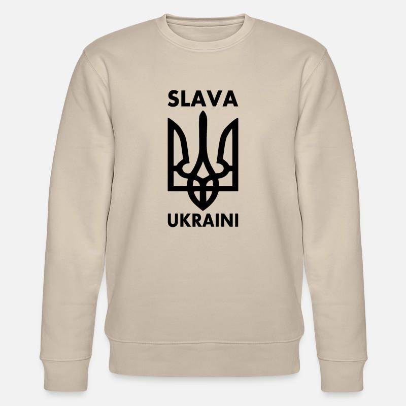 Ukraine - Stanley/Stella Unisex Bio-Sweatshirt CHANGER  - Beige