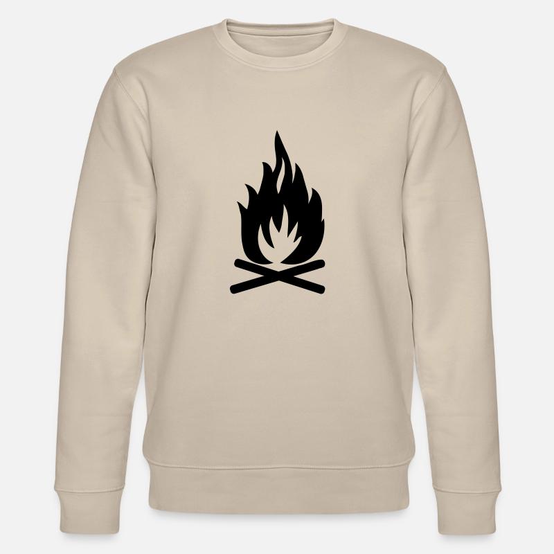 Feu de camp - Sweat bio CHANGER Stanley/Stella Unisexe - beige