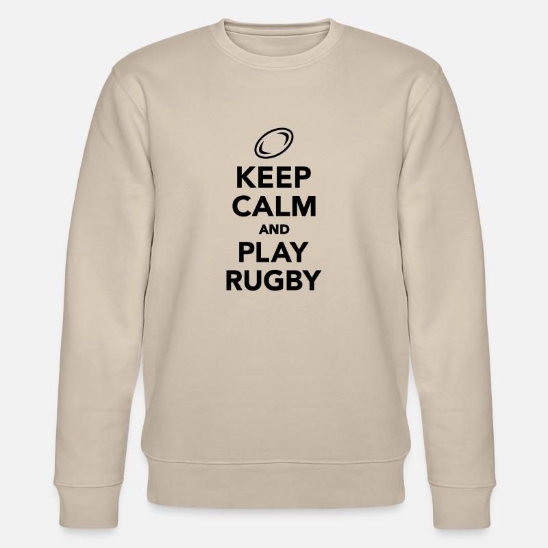 Rugby - Stanley/Stella Unisex Bio-Sweatshirt CHANGER  - Beige