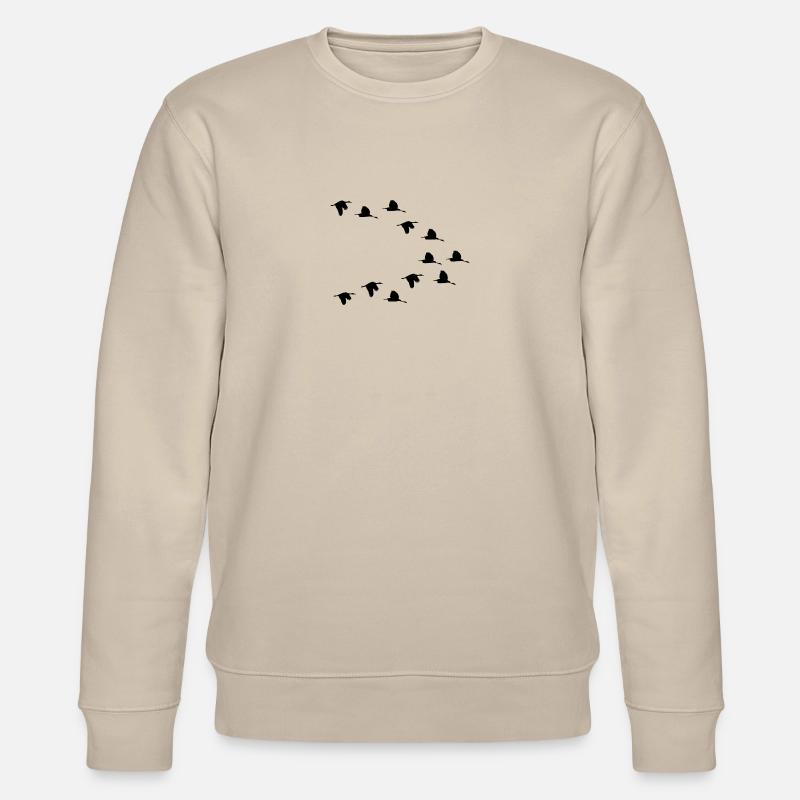 bir D650 - Sweat bio CHANGER Stanley/Stella Unisexe - beige