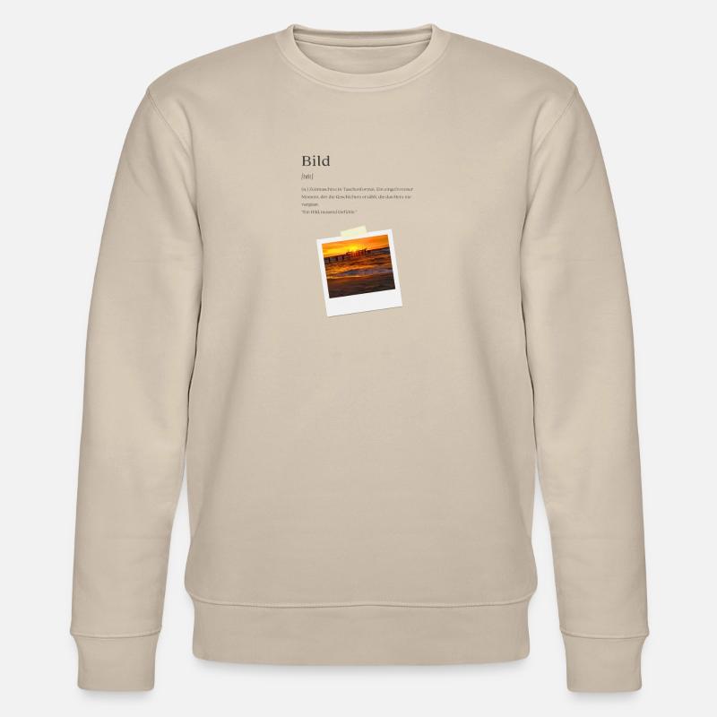 Bild Definition helles Desings - Stanley/Stella Unisex Bio-Sweatshirt CHANGER  - Beige