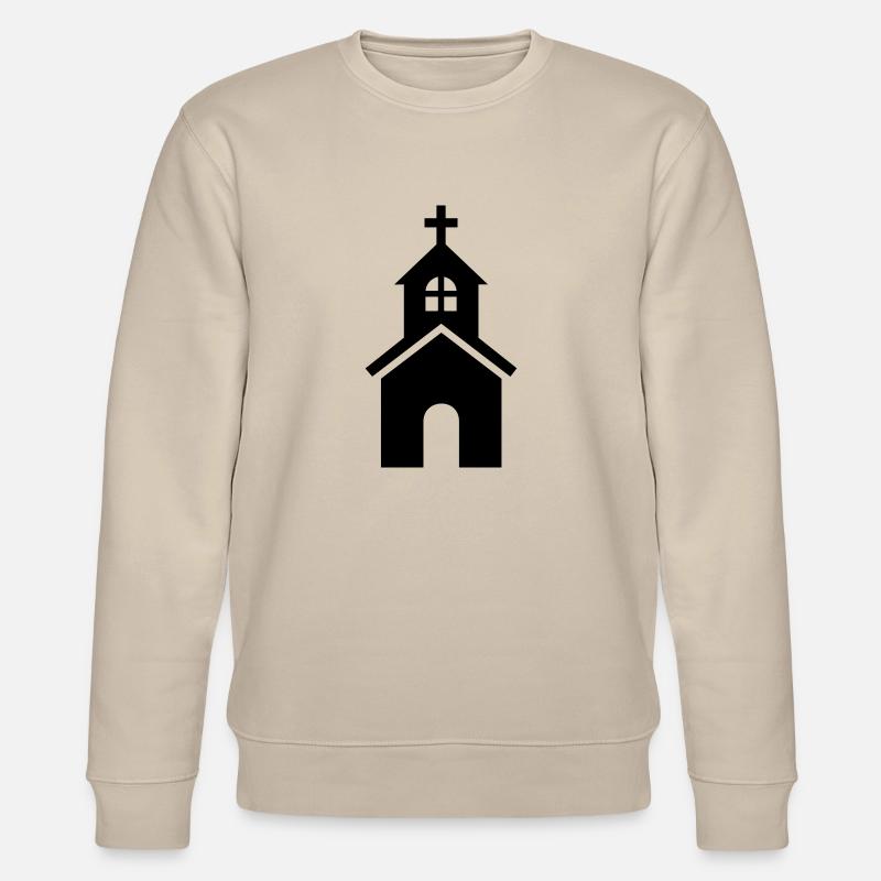 Église - Sweat bio CHANGER Stanley/Stella Unisexe - beige