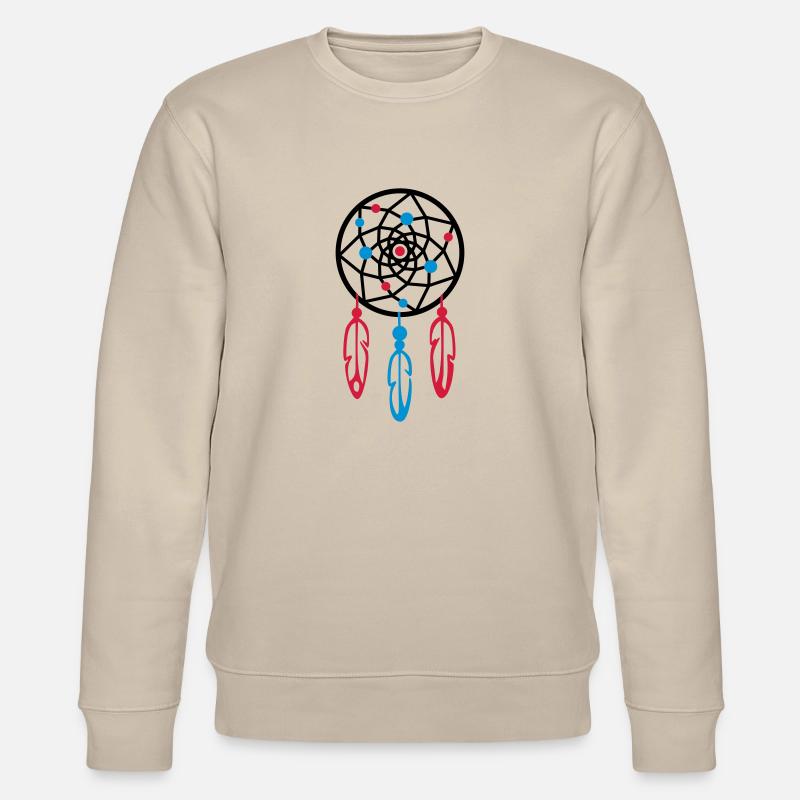 Dreamcatcher / Dreamcatcher PERLES - Sweat bio CHANGER Stanley/Stella Unisexe - beige