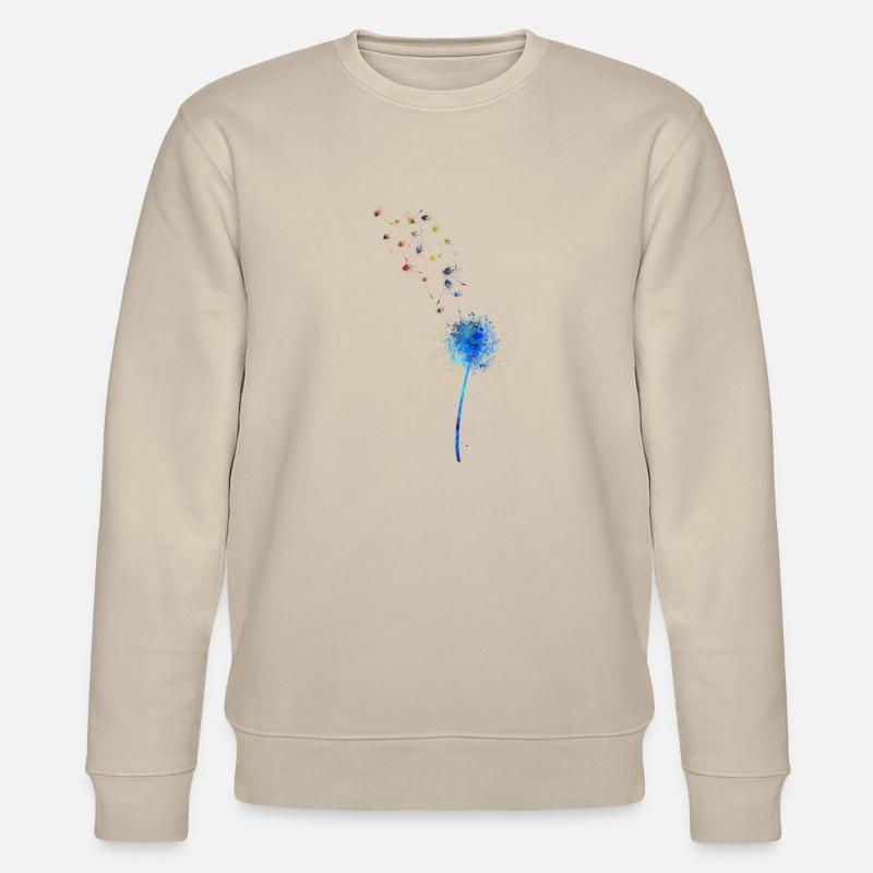 Löwenzahn - Stanley/Stella Unisex Bio-Sweatshirt CHANGER  - Beige