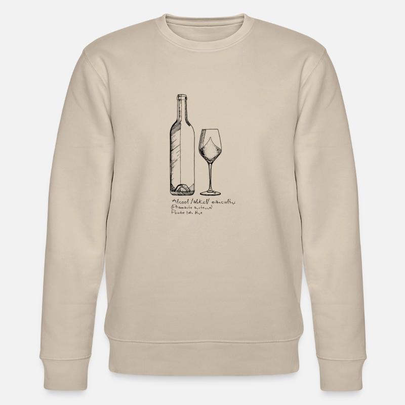 Wein - Stanley/Stella Unisex Bio-Sweatshirt CHANGER  - Beige