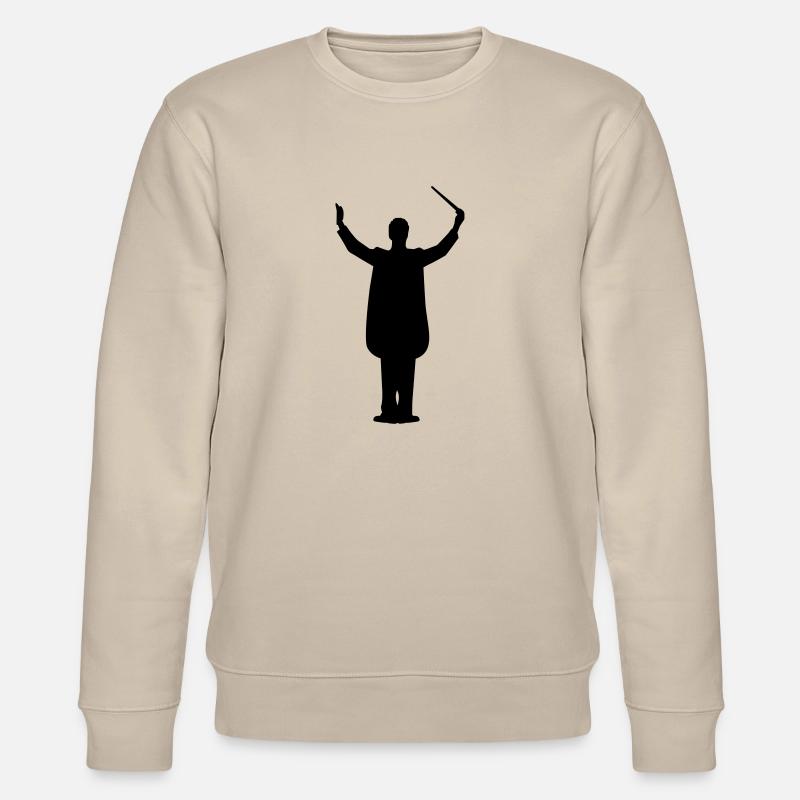 Dirigent - Stanley/Stella Unisex Bio-Sweatshirt CHANGER  - Beige