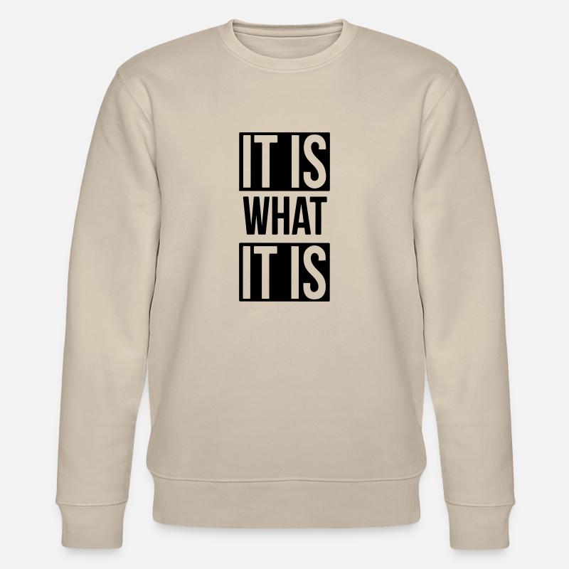 c'est comme ça - Sweat bio CHANGER Stanley/Stella Unisexe - beige