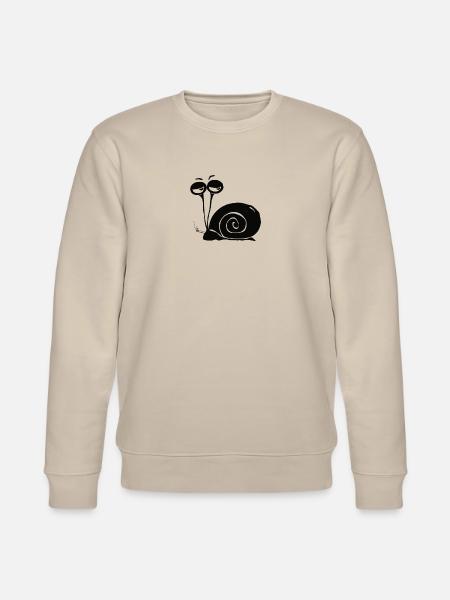 Join smokes a join - Stanley/Stella CHANGER Unisex Organic Sweatshirt - beige