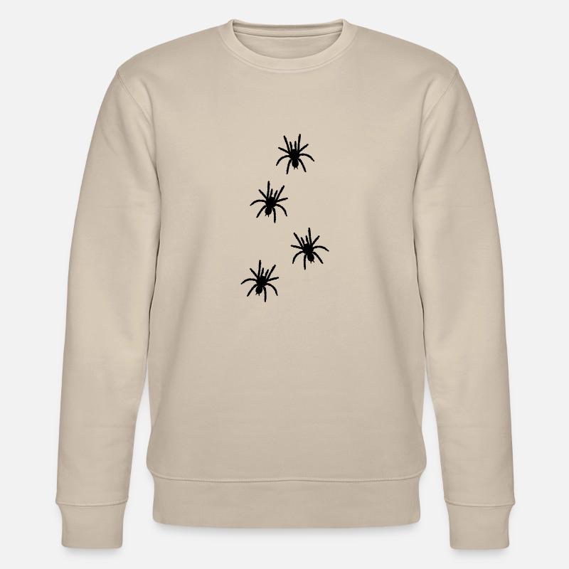 spiders_uf1 - Stanley/Stella Unisex Bio-Sweatshirt CHANGER  - Beige
