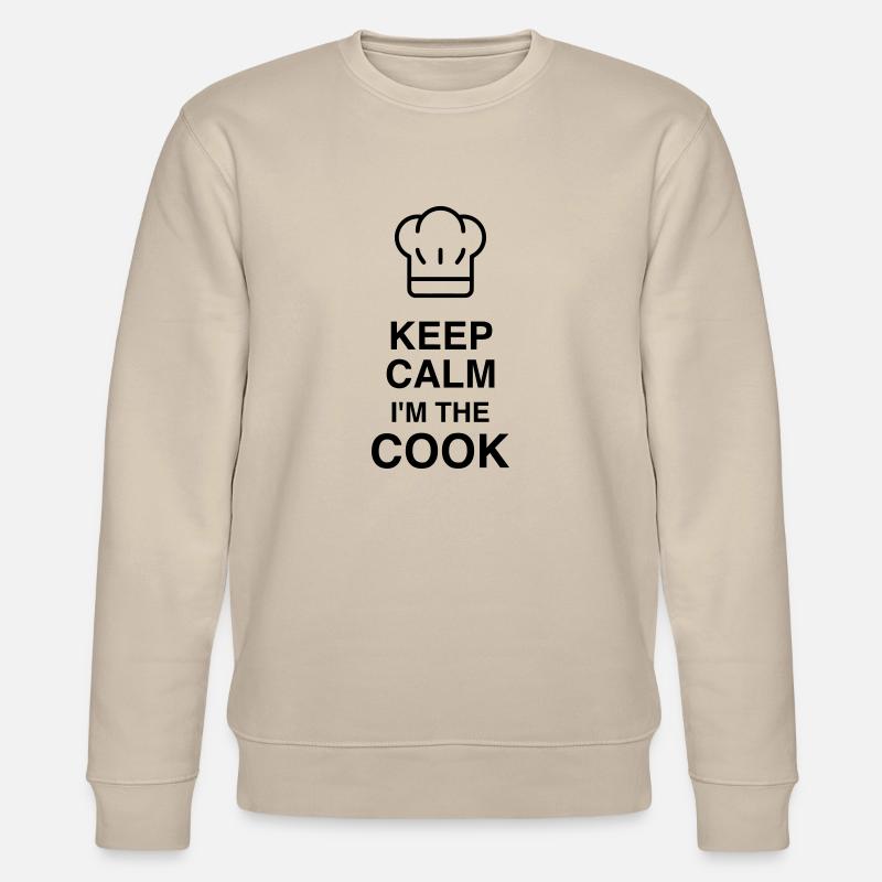 Koch / Kochen / Cooking / Chef - Stanley/Stella Unisex Bio-Sweatshirt CHANGER  - Beige