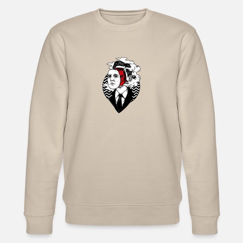 Agent Cooper - Sweat bio CHANGER Stanley/Stella Unisexe - beige