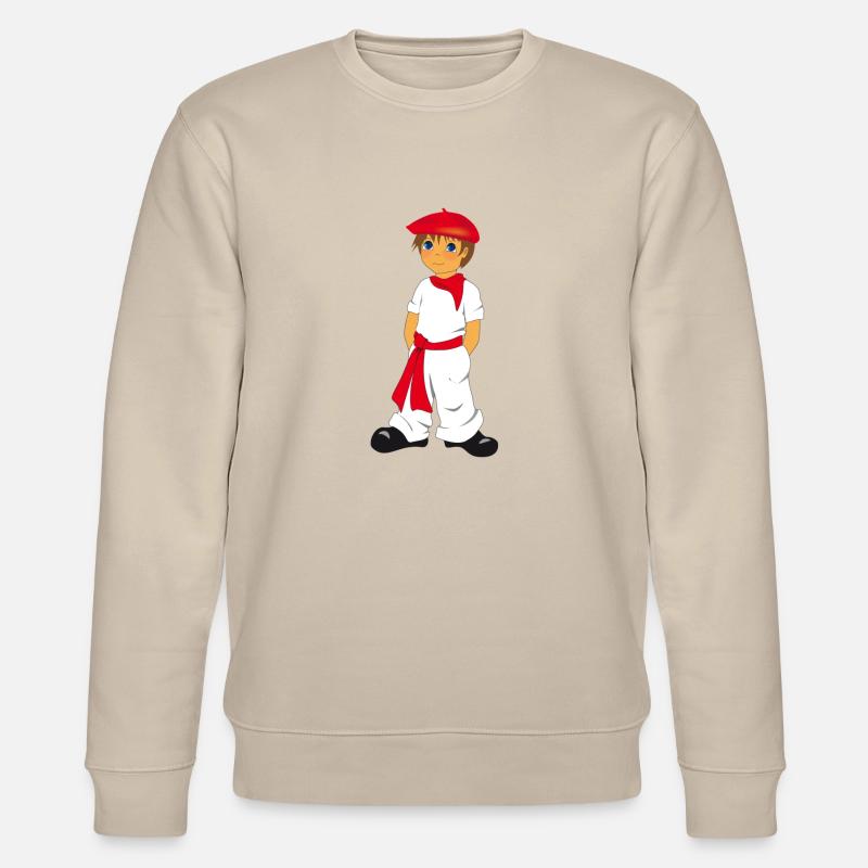 P'tit basque - Sweat bio CHANGER Stanley/Stella Unisexe - beige