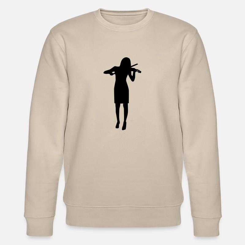 Violin - Stanley/Stella CHANGER Unisex Organic Sweatshirt - beige